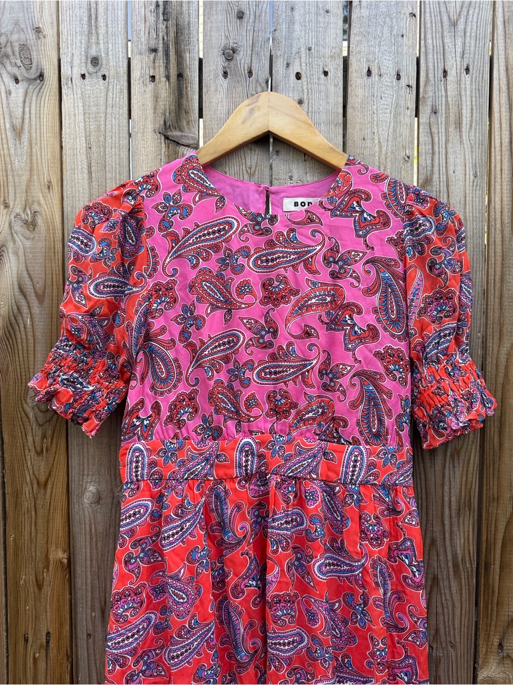 Boden smocked cuff maxi dress - Picture 5 of 12